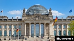 Berlin, clădirea Parlamentului german.
