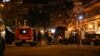 Policia në vendin e sulmit "terrorist" në Vjenë. 
