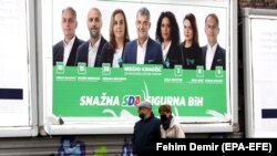 Sarajevo u predizbornim plakatima za lokalne izbore 15. novembra 2020. 