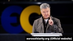 Petro Poroșenko, fostul președinte al Ucrainei (foto arhivă).