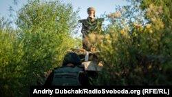 На передових позиціях української армії біля Краногорівки, Донецька область, серпень 2018 року