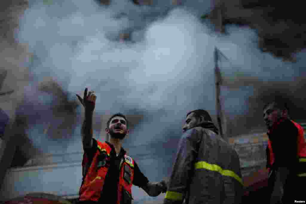 Palestina - Gaza, 19. novembar 2012. Foto: REUTERS / Suhaib Saleme