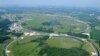 Швейцарія -- Вигляд згори головного кола та головного інжектора найпотужнішого у світі прискорювача елементарних частинок