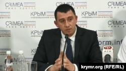 Rusiye tarafdarı faal Eyvaz Umerov, arhiv fotoresimi