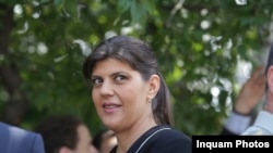 Laura Codruta Kovesi, fost procuror sef al DNA, plasata pe prima pozitie pentru funcția de sef al Parchetului European