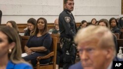 Fostul președinte Trump și-a împărțit din nou săptămâna între campania electorală și procese. 