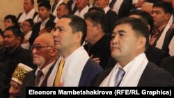 Сопредседатели партии "Республика - Ата-Журт" Омурбек Бабанов и Камчыбек Ташиев.