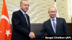 Путин һәм Эрдоган Сочида
