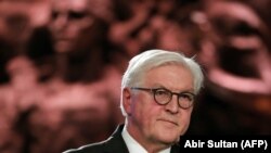 Președintele german Frank-Walter , ianuarie 2020