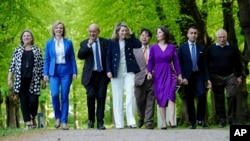 «Մեծ յոթնյակի» և Եվրամիության արտաքին գերատեսչությունների ղեկավարները, Վայսենհաուս, Գերմանիա, 12 մայիսի, 2022թ.