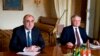 Министры иностранных дел Армении и Азербайджана - Эдвард Налбандян (справа) и Эльмар Мамедъяров (архив)