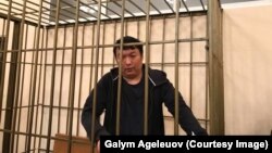 Арестованный в Бишкеке по запросу Астаны казахстанский оппозиционный активист и блогер Муратбек Тунгишбаев.