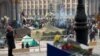 Мітинг і намети на майдані Незалежності, Київ, 21 лютого 2016 року
