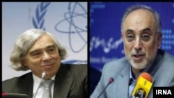 علی اکبر صالحی، رئیس سازمان انرژی اتمی ایران , ارنست مونیز، وزیر انرژی ایالات متحده