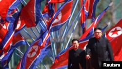 Lider Severne Koreje Kim Jong Un u Pjongjangu