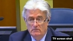 Radovan Karadžić u sudnici, juni 2012.