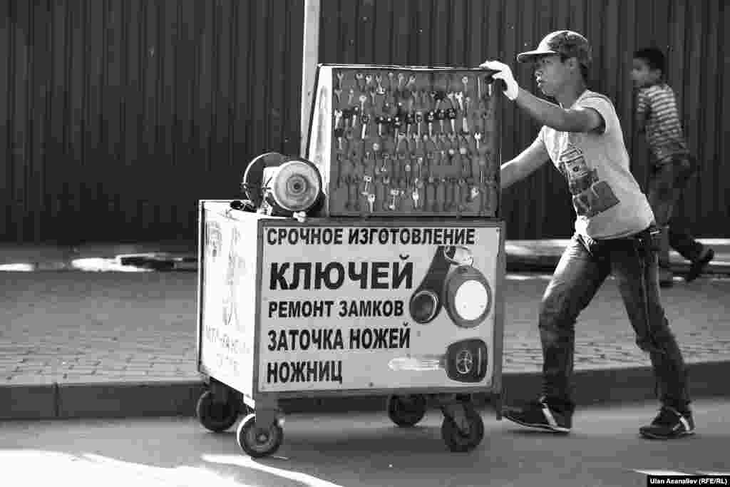 Иркутск. На рынке "Шанхай".
