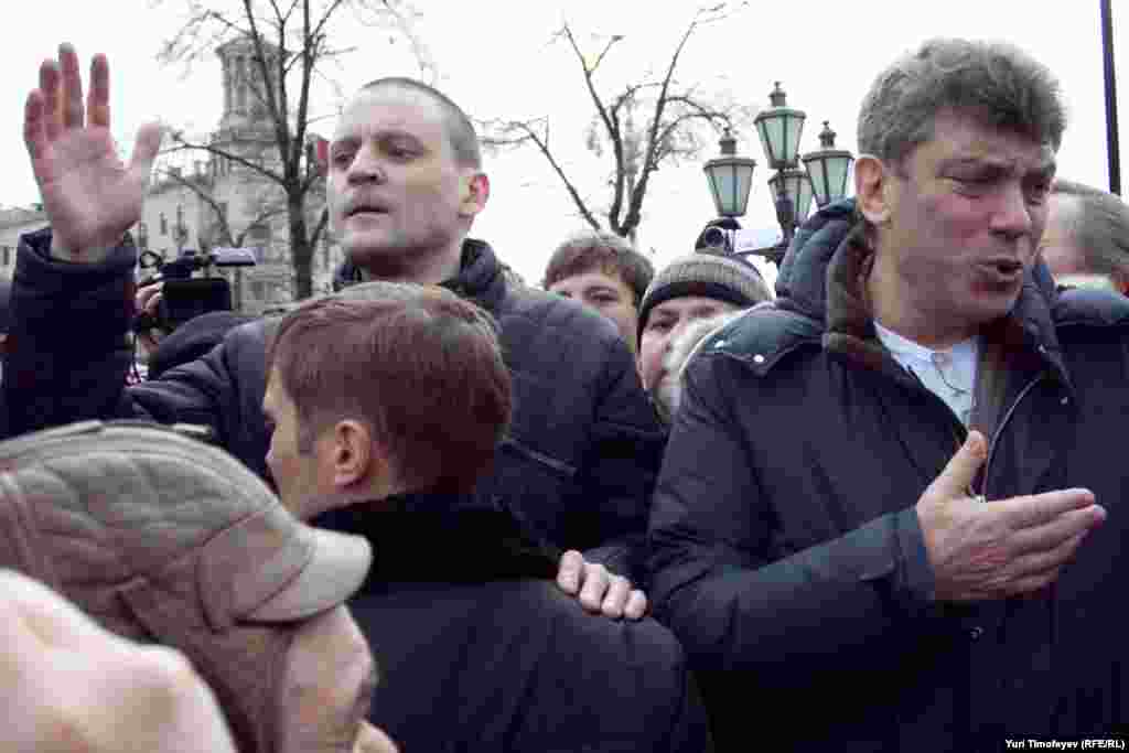 Сергей Удальцов һәм Борис Немцов