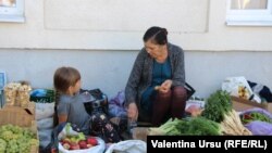 La piața din Orhei