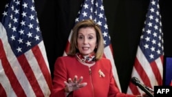 Kryetarja e Dhomës së Përfaqësuesve të SHBA-së, Nancy Pelosi. Fotografi nga arkivi. 