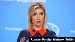 Maria Zaharova, purtătoarea de cuvânt a Ministerului rus de Externe,