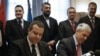 Lideri DS-a i SPS-a Boris Tadić i Ivica Dačić.