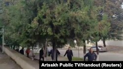 Жикчил Тоолуу Карабактын тургундары. 19-сентябрь, 2023-жыл.