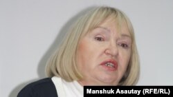 "Әділ сөз" халықаралық сөз бостандығын қорғау қорының жетекшісі Тамара Калеева.