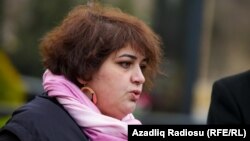 Azerbaijan. Baku. Journalist Khadija İsmayil 