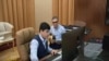 Türkmenistanyň prezidenti Gurbanguly Berdimuhamedow agtygy Kerimguly bilen.