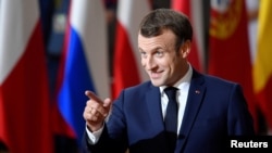 Președintele Franței, Emmanuel Macron