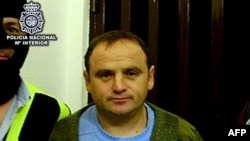 Veselin Vlahović nakon hapšenja u Španiji
