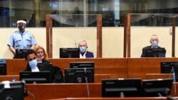 Stanišić i Simatović na izricanju prvostepene presude u Hagu, 30. jun 2021.