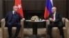 Predsjednik Turske Redžep Tajip Erdogan i Rusije Vladimir Putin u Sočiju, Rusija , septembar 2021.