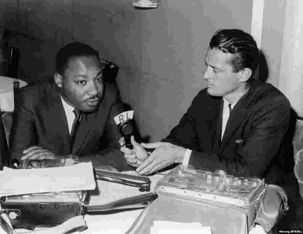 1966 год. Интервью борца за гражданские права в США Мартина Лютера Кинга редактору Радио Свобода Фрэнсису Рональдсу.
