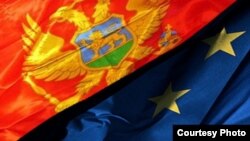 Zastava Crne Gore i EU