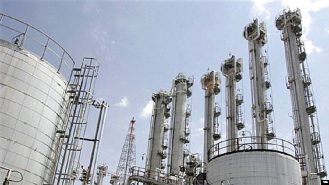 The heavy-water plant in Arak that was reportedly inspected by IAEA diplomats.