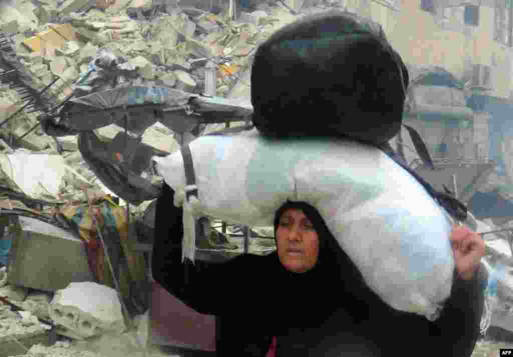 آنچه می‌شود از خانه و زندگی بر سر گرفت، و از درگیری‌ها گریخت 