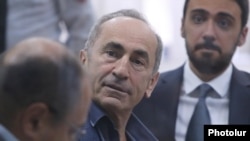 Armenia -- Former President Robert Kocharian stands trial in Yerevan, September 12, 2019.