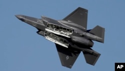 Амэрыканскі самалёт F-35. Ілюстрацыйнае фота