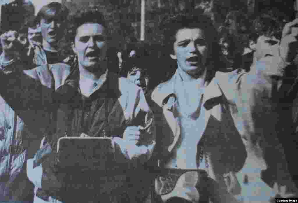 "Molodioj Moldovî", 23 octombrie 1992, greva studenţilor