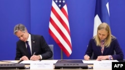 Держсекретар США Ентоні Блінкен і міністерка закордонних справ Фінляндії Еліна Валтонен підписали відповідний меморандум у Брюсселі на саміті міністрів закордонних справ країн НАТО