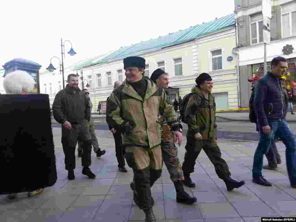 Митинг-концерт "Мы вместе", посвященный годовщине аннексии Россией Крыма.