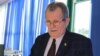 Prof. univ. Alexandru Arseni în studioul Europei Libere de la Chișinău. 19 februarie 2021