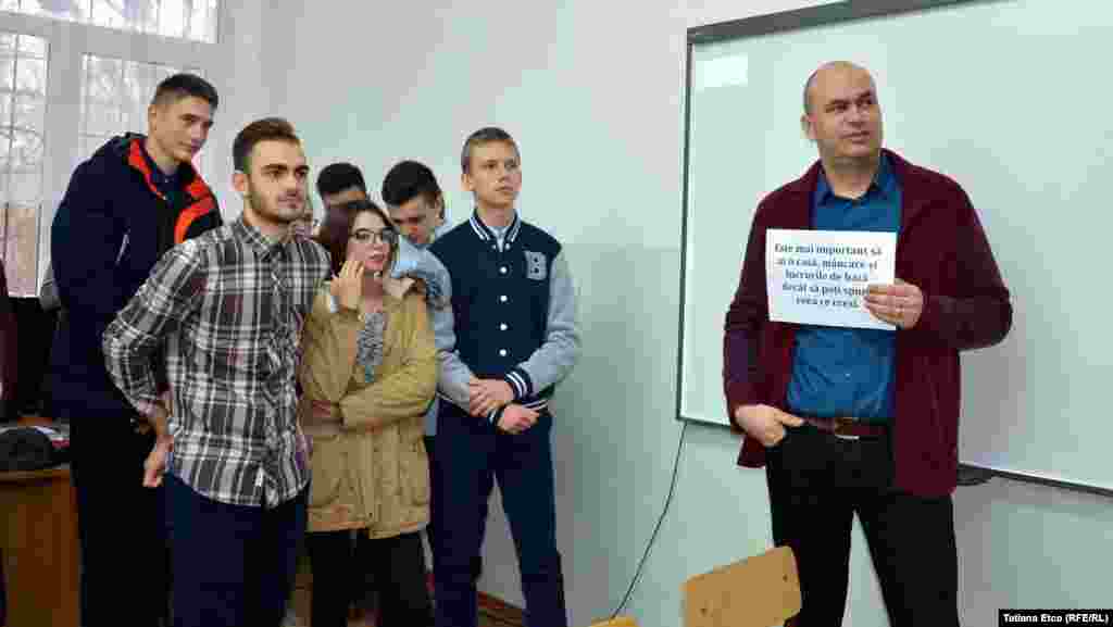 La Liceul "Alexandru cel Bun" din Bender