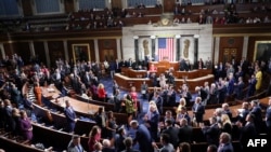 Jovita Neliupsiene kaže da vjeruje da postoji široka podrška za prijedlog zakona o pomoći u Kongresu, ali ono što nedostaje je volja da se on usvoji (Kapitol u Washingtonu, D.C, 25. oktobra 2023.)
