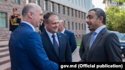 Pavel Filip, Andrian Candu Abdullah bin Zayed Al Nahyan