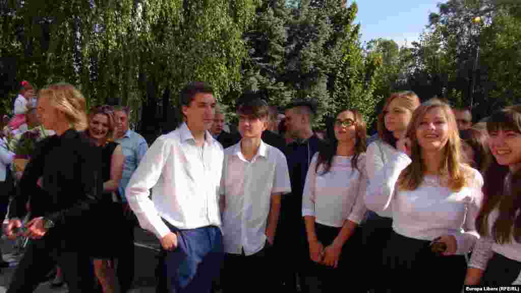 У старшеклассников первое сентября уже не вызывает особых эмоций 
