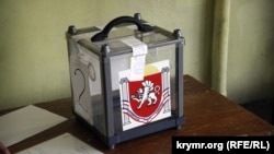 День проведення кримського «референдуму». Сімферополь, 16 березня 2014 року