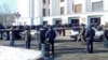 Похороны сепаратиста Михаила Толстых по кличке «Гиви». Донецк, 10 февраля 2017 года
